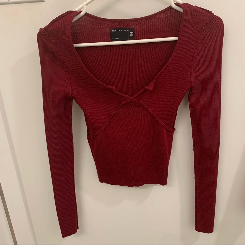 Red sweater
